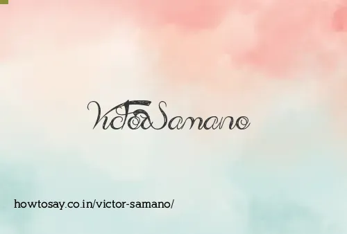 Victor Samano