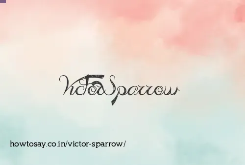 Victor Sparrow