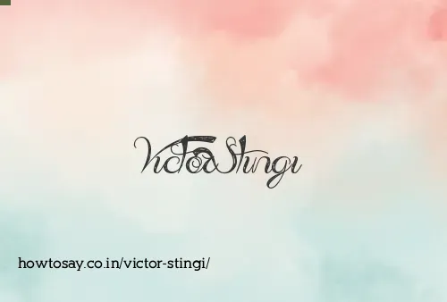 Victor Stingi