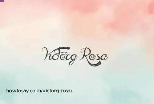 Victorg Rosa