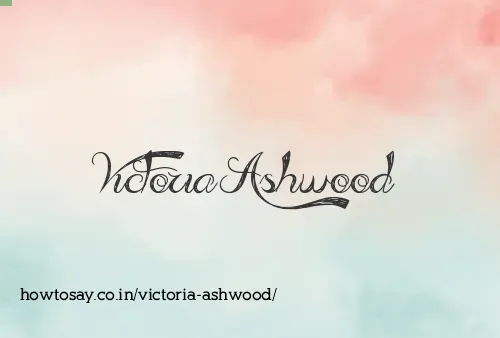 Victoria Ashwood