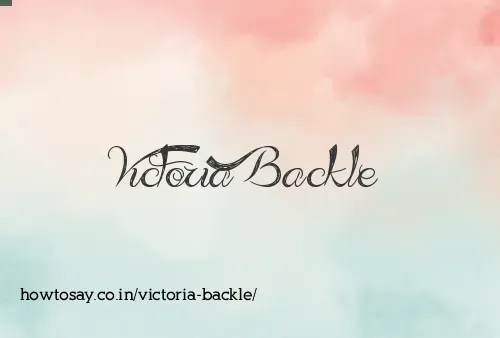 Victoria Backle