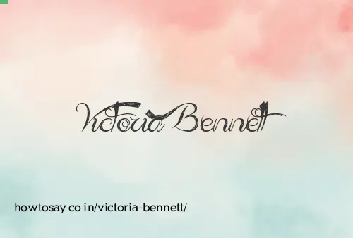Victoria Bennett