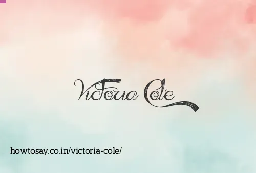 Victoria Cole