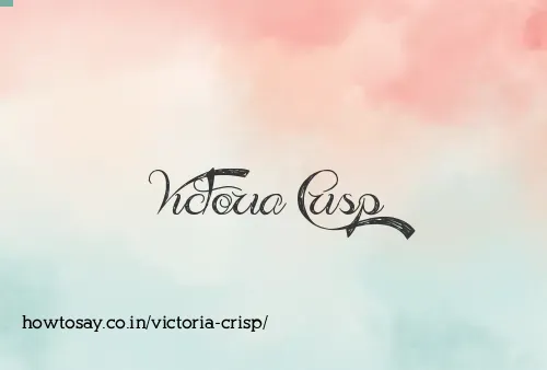 Victoria Crisp