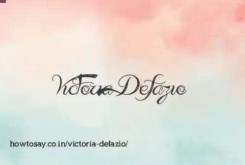 Victoria Defazio