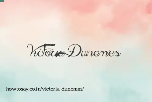 Victoria Dunomes