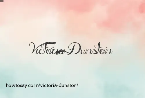 Victoria Dunston