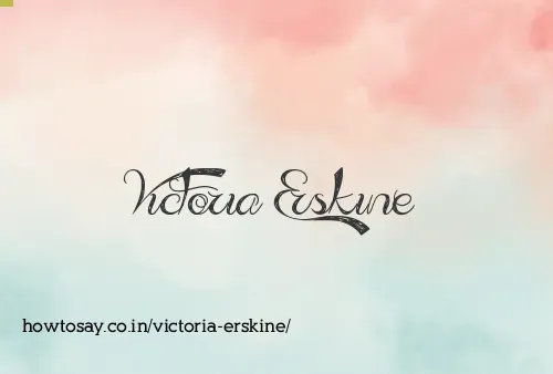Victoria Erskine