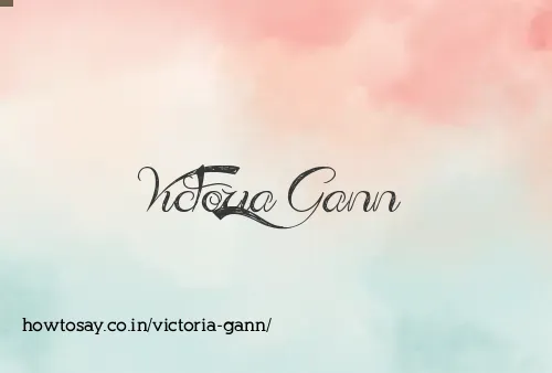 Victoria Gann