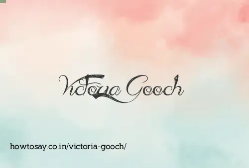 Victoria Gooch