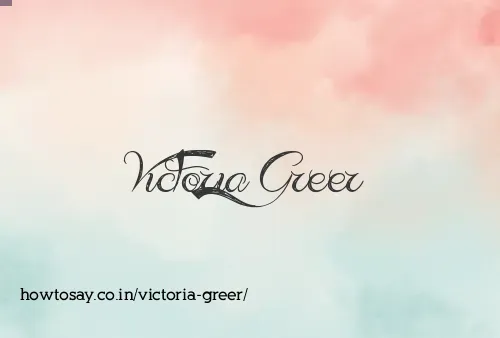 Victoria Greer
