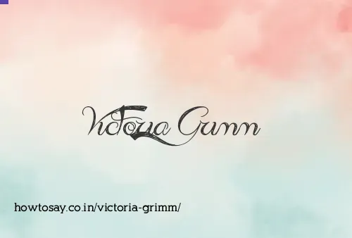 Victoria Grimm