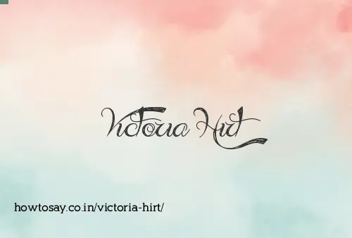 Victoria Hirt