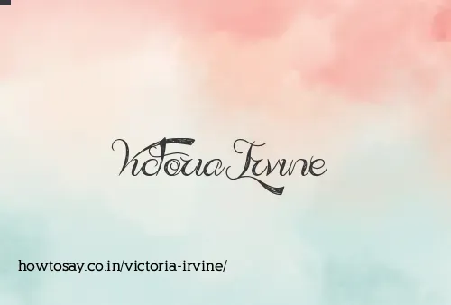 Victoria Irvine
