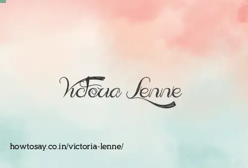 Victoria Lenne