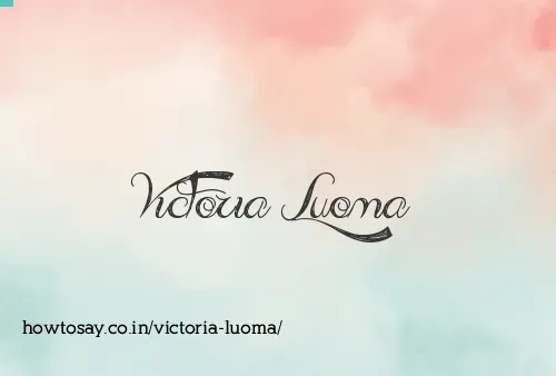 Victoria Luoma