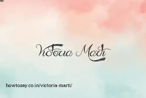 Victoria Marti
