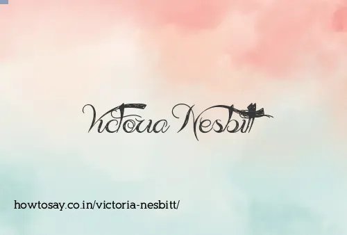 Victoria Nesbitt