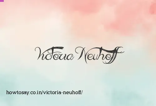 Victoria Neuhoff