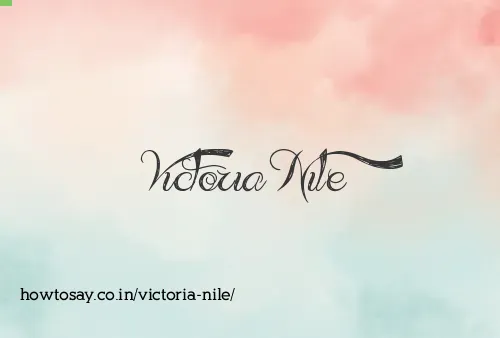 Victoria Nile