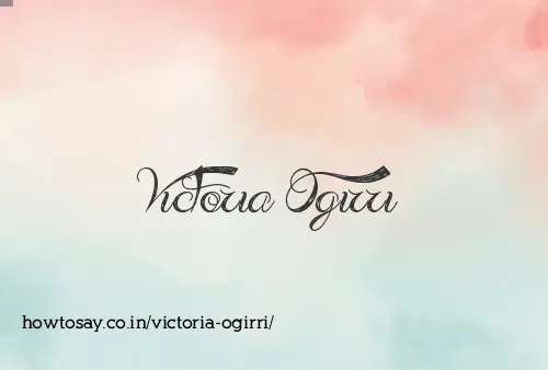 Victoria Ogirri