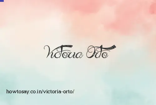 Victoria Orto