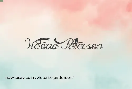 Victoria Patterson