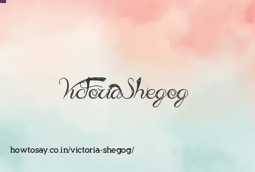 Victoria Shegog