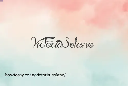 Victoria Solano
