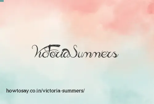 Victoria Summers