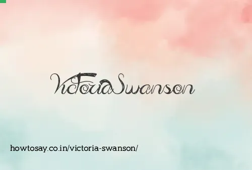 Victoria Swanson