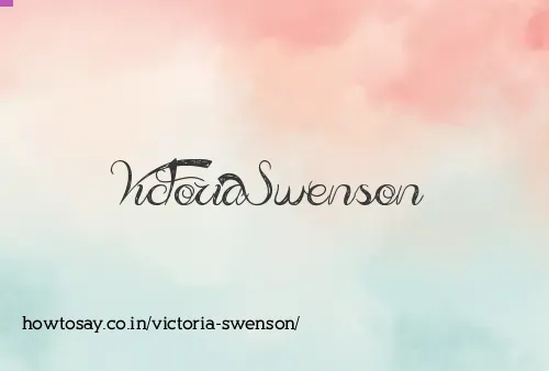 Victoria Swenson