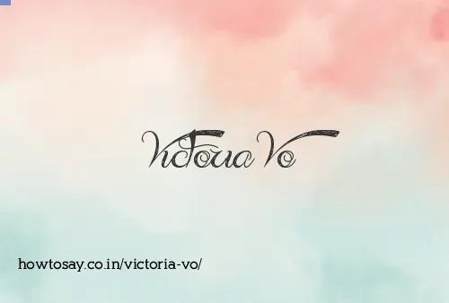 Victoria Vo