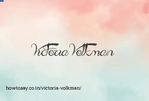 Victoria Volkman