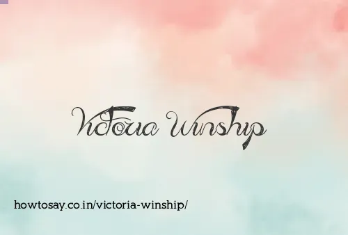 Victoria Winship