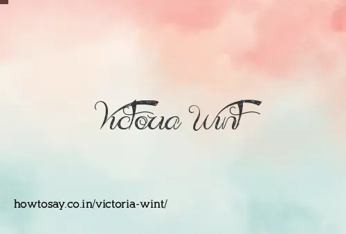 Victoria Wint