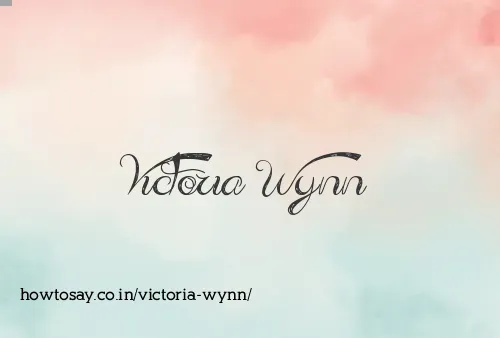 Victoria Wynn