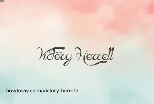 Victory Herrell