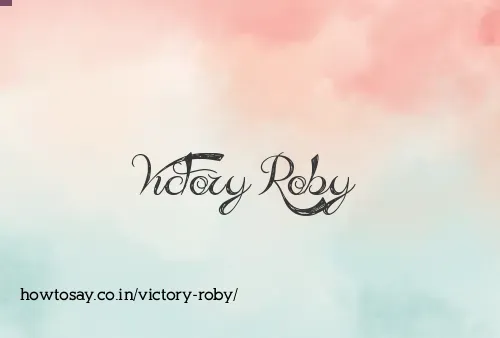 Victory Roby