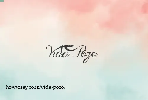 Vida Pozo