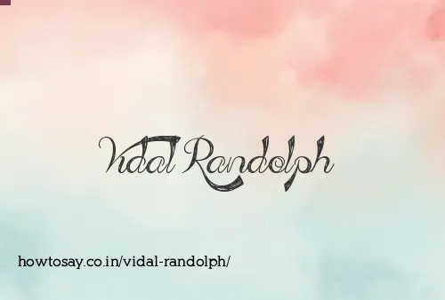 Vidal Randolph