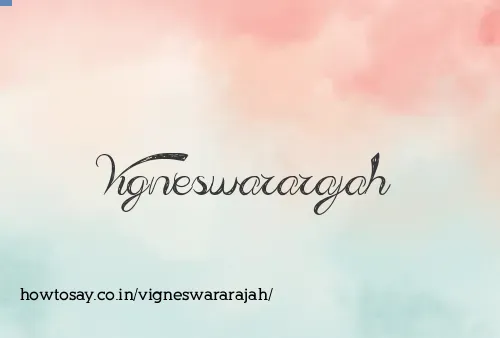 Vigneswararajah