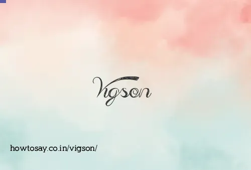 Vigson