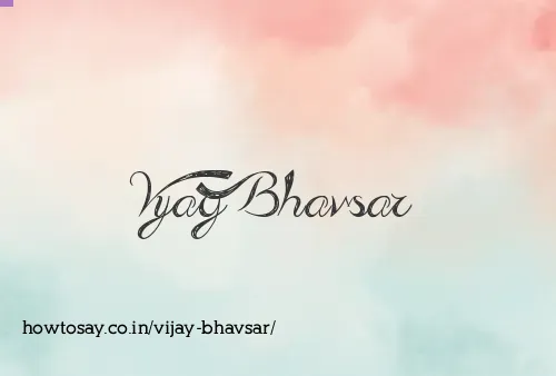 Vijay Bhavsar