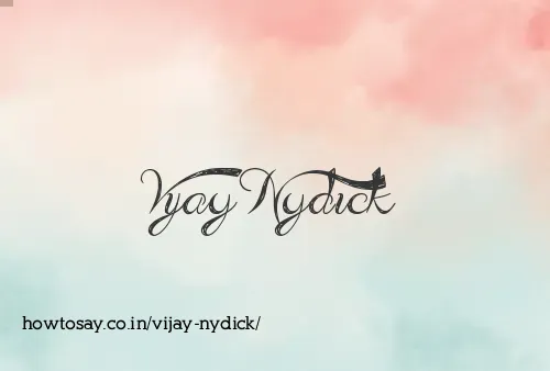 Vijay Nydick