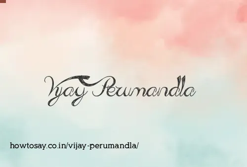 Vijay Perumandla