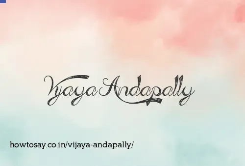 Vijaya Andapally