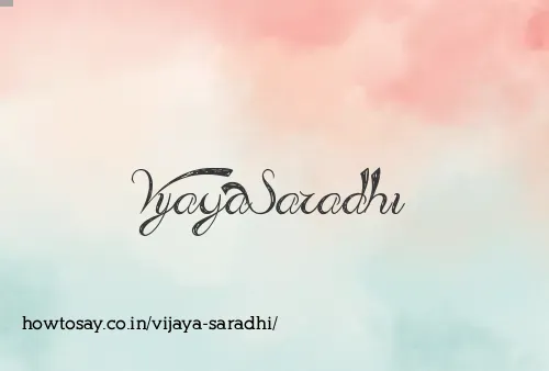 Vijaya Saradhi