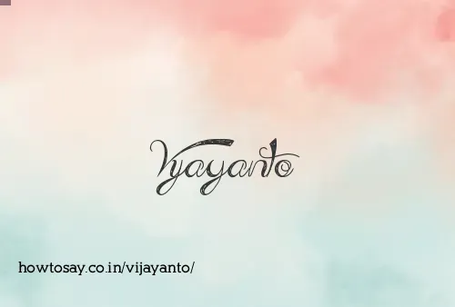 Vijayanto